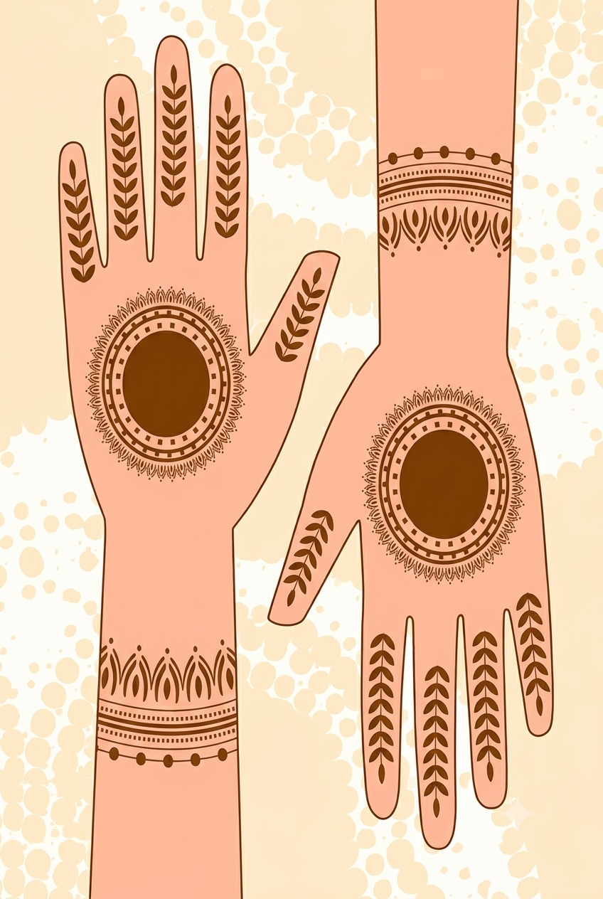 Sahiba Henna founder hand-rolling henna cones