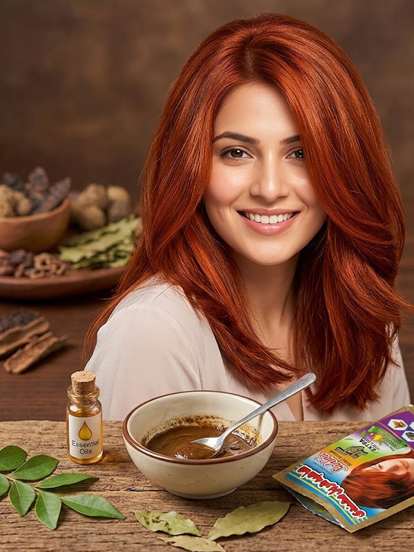 Herbal Gold Henna Cone 4 Sahiba Herbal (Gold)