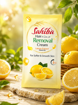Lemon Extract 1 Sahiba Hair Removal Cream-Lemon