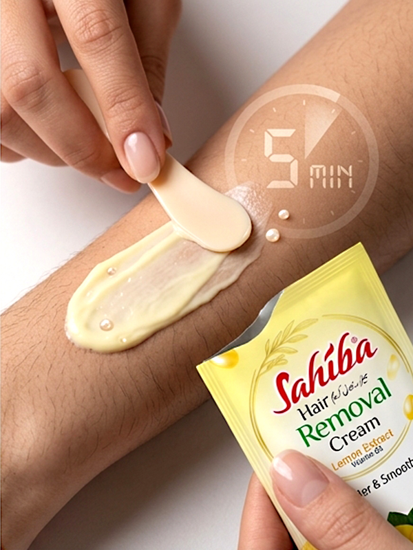 Lemon Extract 2 Sahiba Hair Removal Cream-Lemon