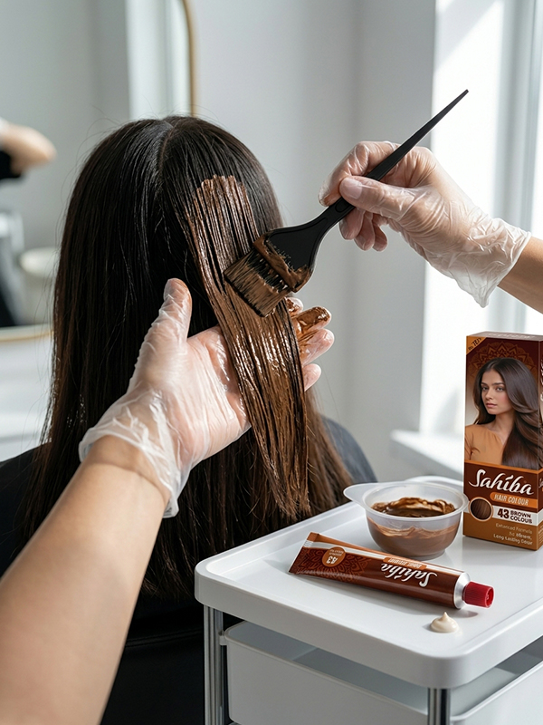 ORANGE~2 Sahiba Hair Color Brown