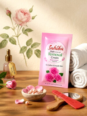 Rose Extract 1 Sahiba Hair Removal Cream-Rose