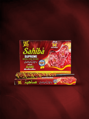 Web Card Design Supreme Premium Henna Cone 01 Red Sahiba Supreme Red