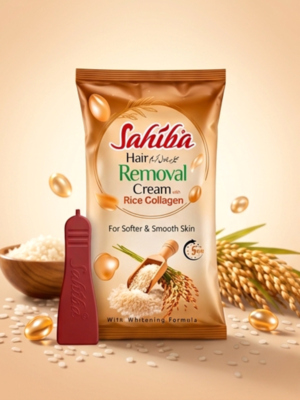 1 Sahiba Hair Removal Cream - Rice Collagen